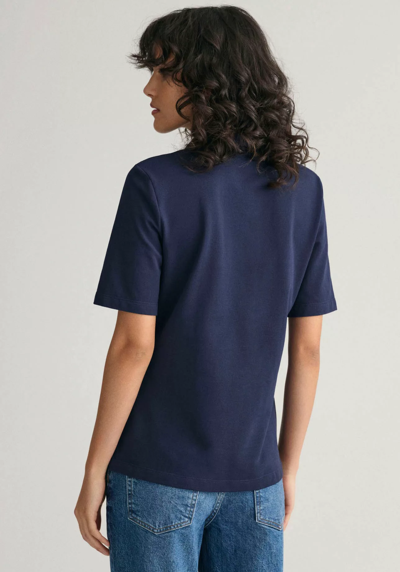 Gant Poloshirt SLIM SHIELD KA PIQUE POLO mit grafischer Logostickerei auf d günstig online kaufen