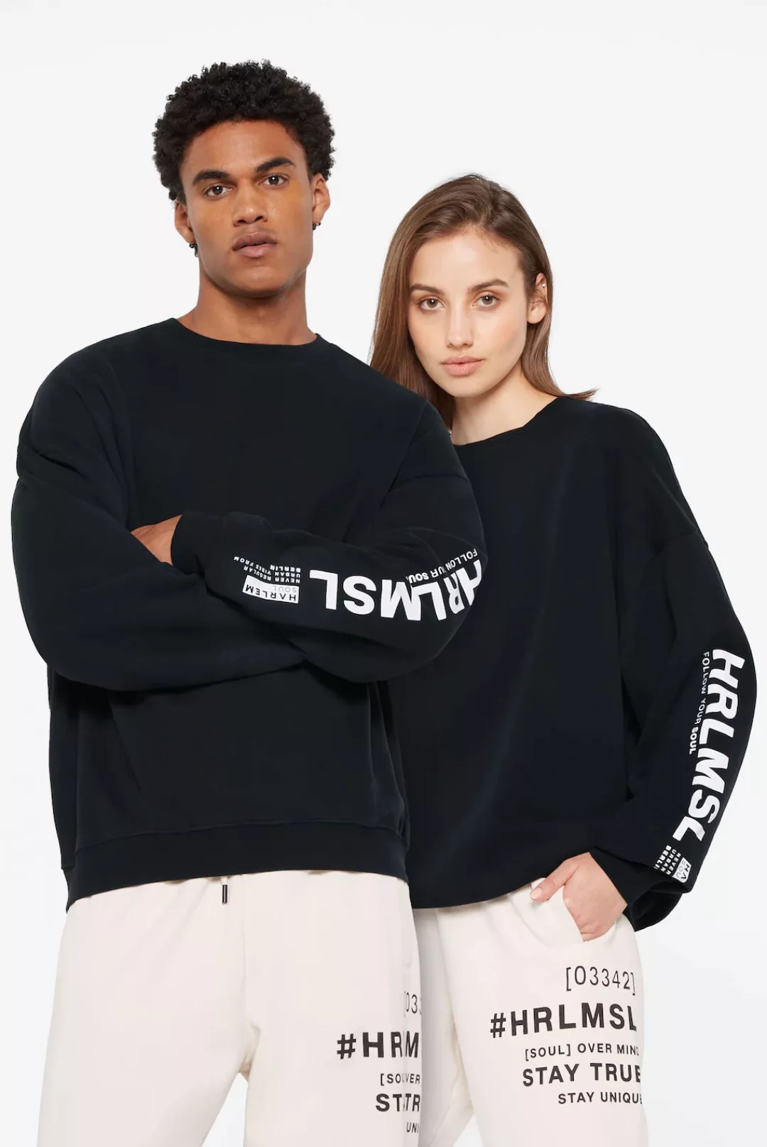 Harlem Soul Sweater, mit Lettering günstig online kaufen