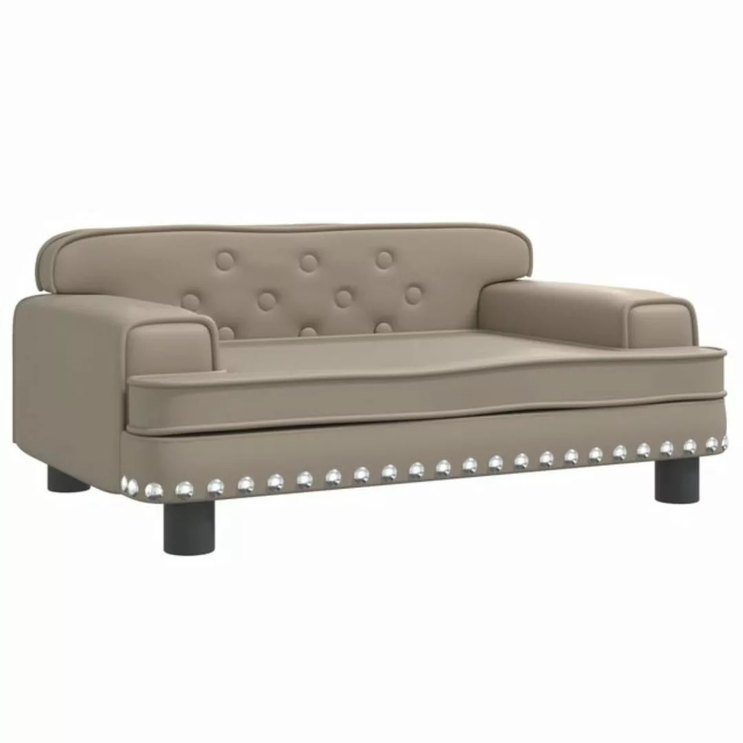 vidaXL Kindersofa Kindersofa Cappuccino 70x45x30 cm Kunstleder Kindercouch günstig online kaufen