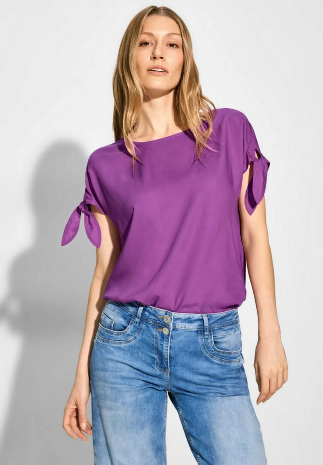 Cecil Shirtbluse mit Knoten-Detail günstig online kaufen