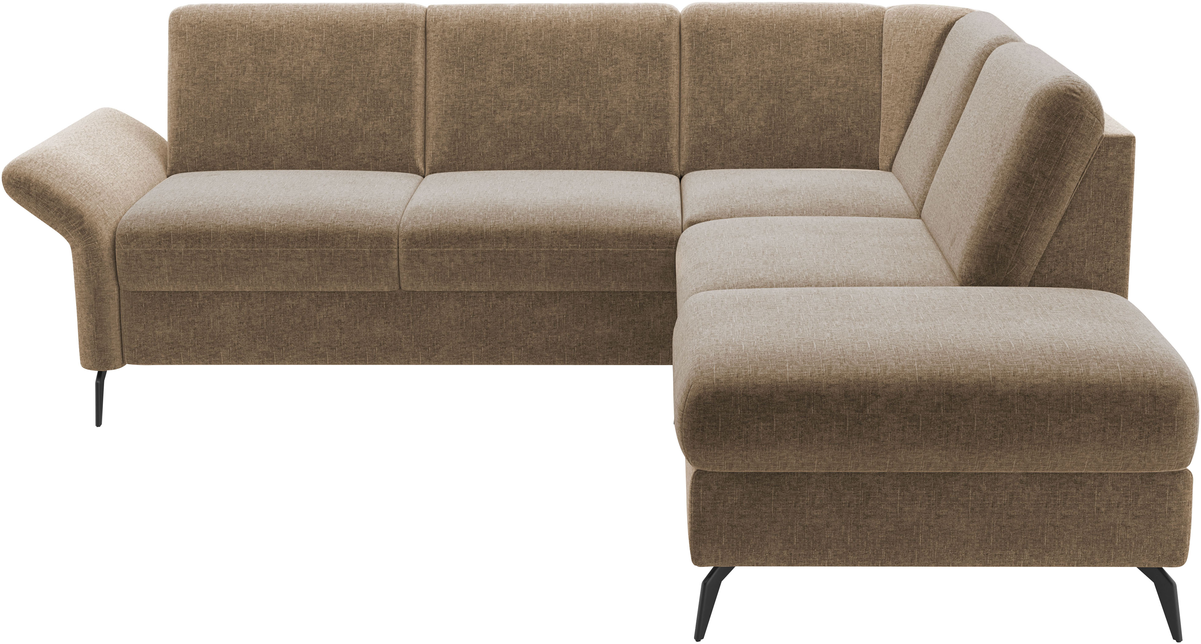Home affaire Ecksofa "Rochelle", wahlweise mit Bettfunktion, Bettkasten und günstig online kaufen