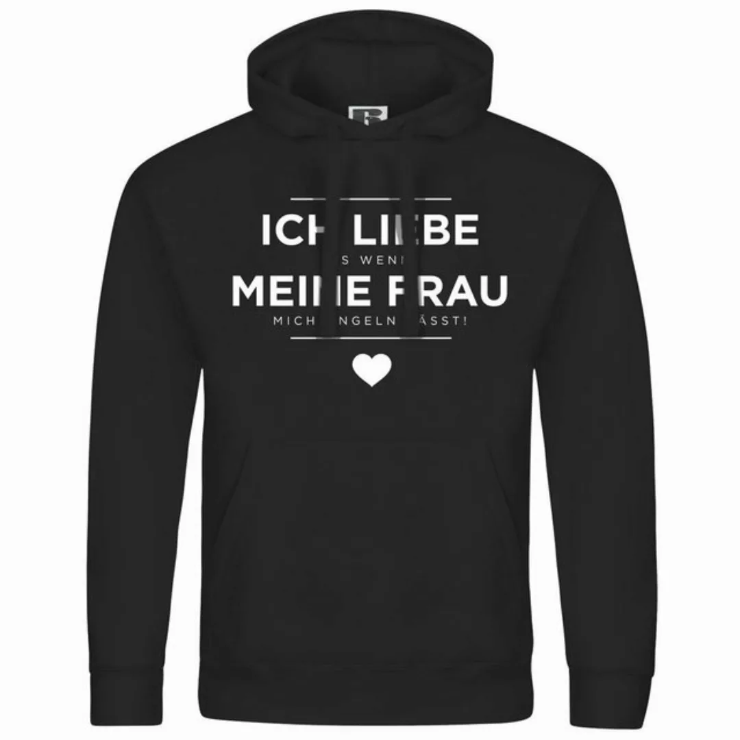 deinshirt Kapuzenpullover Herren Kapuzenpullover Ich liebe es wenn meine Fr günstig online kaufen