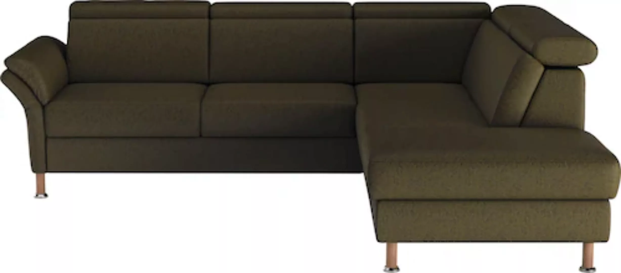 Home affaire Ecksofa »Calypso L-Form«, mit Relaxfunktion motorisch im Sofa günstig online kaufen