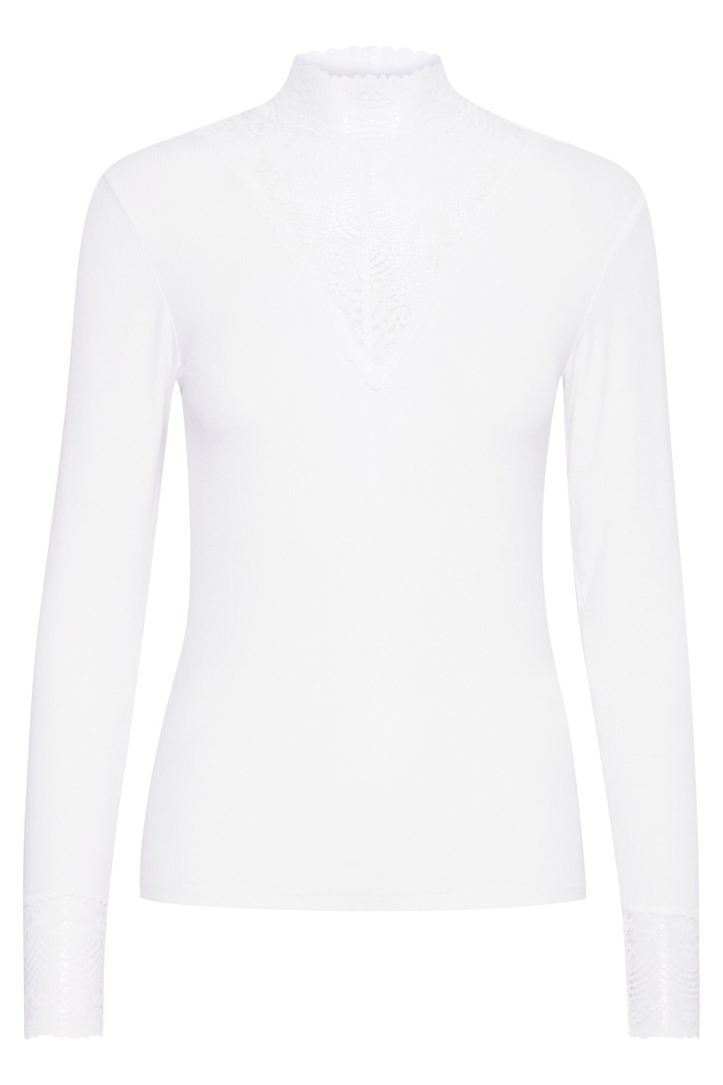 b.young Longsleeve BYRALITSA TOP modisches Langarm-Shirt mit Spitze günstig online kaufen