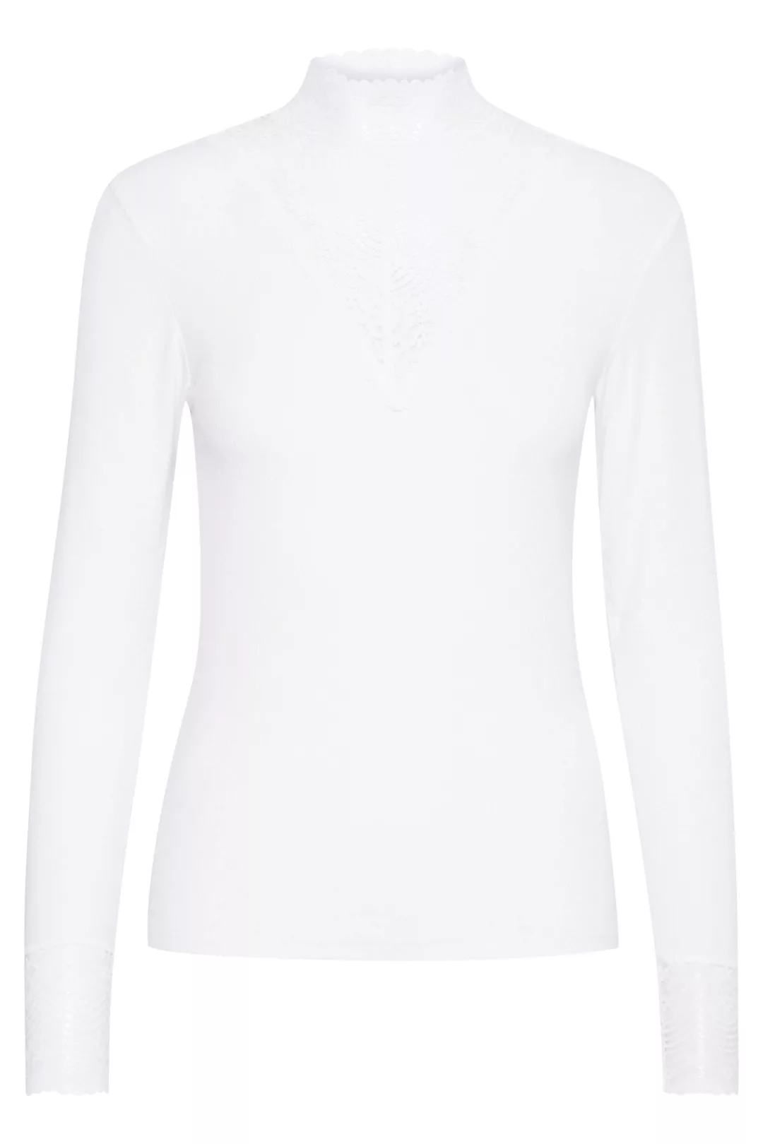 b.young Longsleeve BYRALITSA TOP - modisches Langarm-Shirt mit Spitze günstig online kaufen