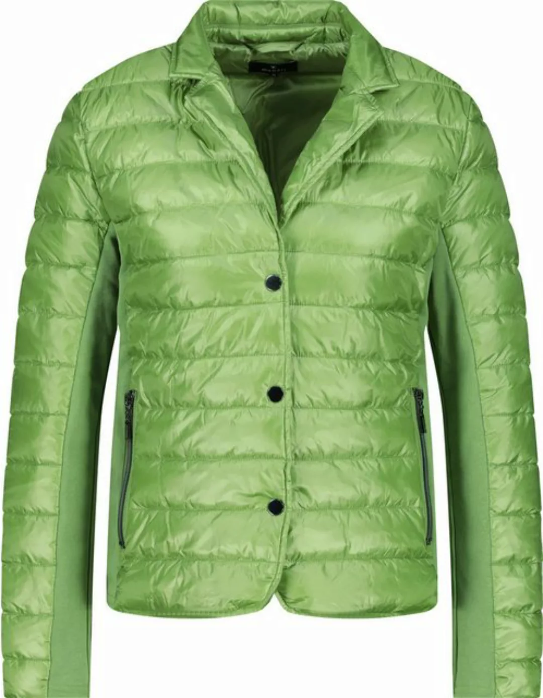 Monari Outdoorjacke Steppjacke mit Neopren avocado günstig online kaufen