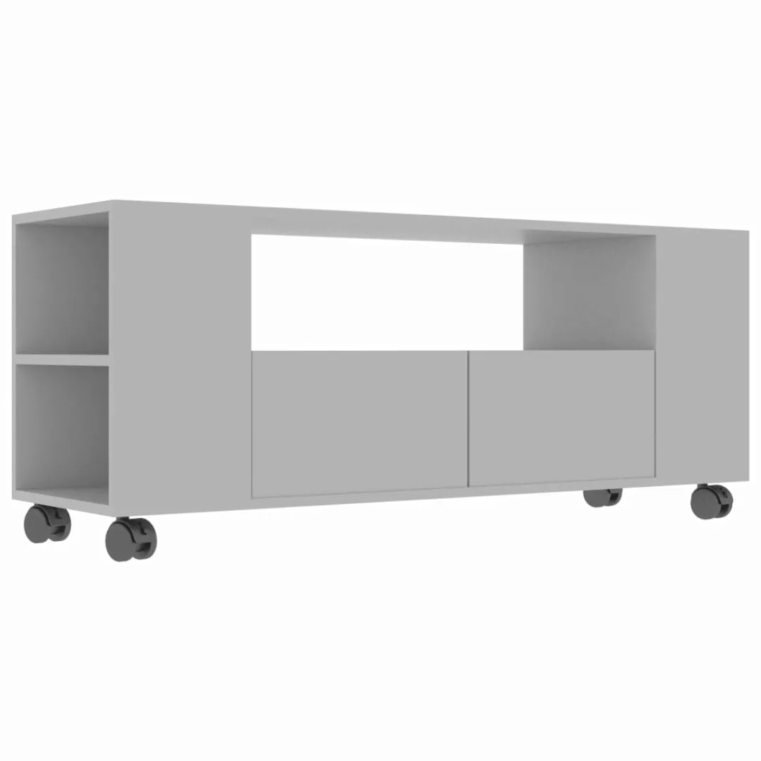 Tv-schrank Grau 120x35x43 Cm Spanplatte günstig online kaufen