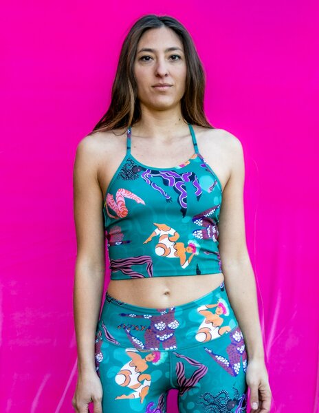 Active Yoga Crop Top "Seambiosis" günstig online kaufen