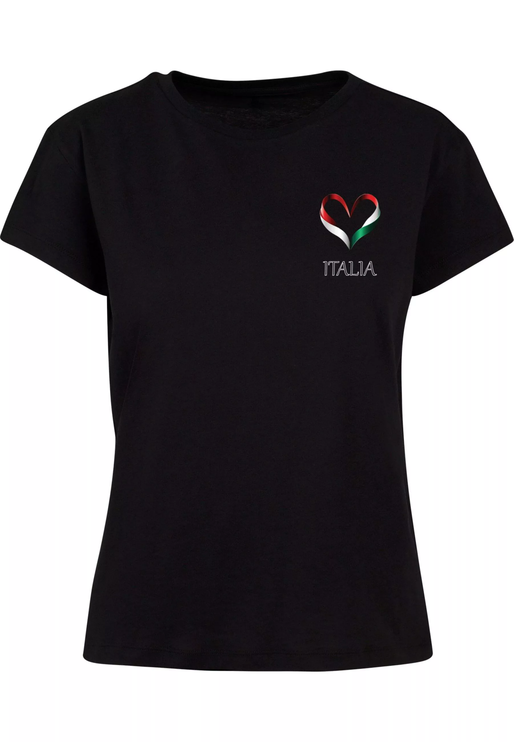 Merchcode T-Shirt "Merchcode Ladies Merchcode Football - Italy T-shirt" günstig online kaufen