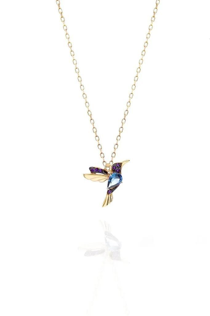 Einzelstück Kette mit Anhänger Kette KOLIBRI günstig online kaufen