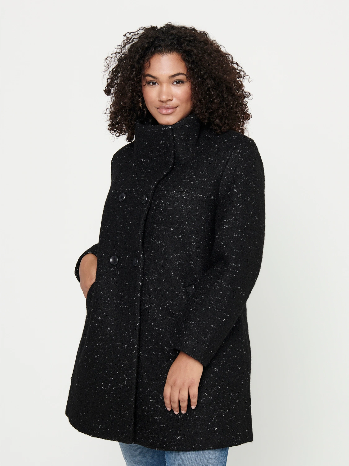 ONLY CARMAKOMA Kurzmantel CARNEWSOPHIA WOOL COAT OTW günstig online kaufen