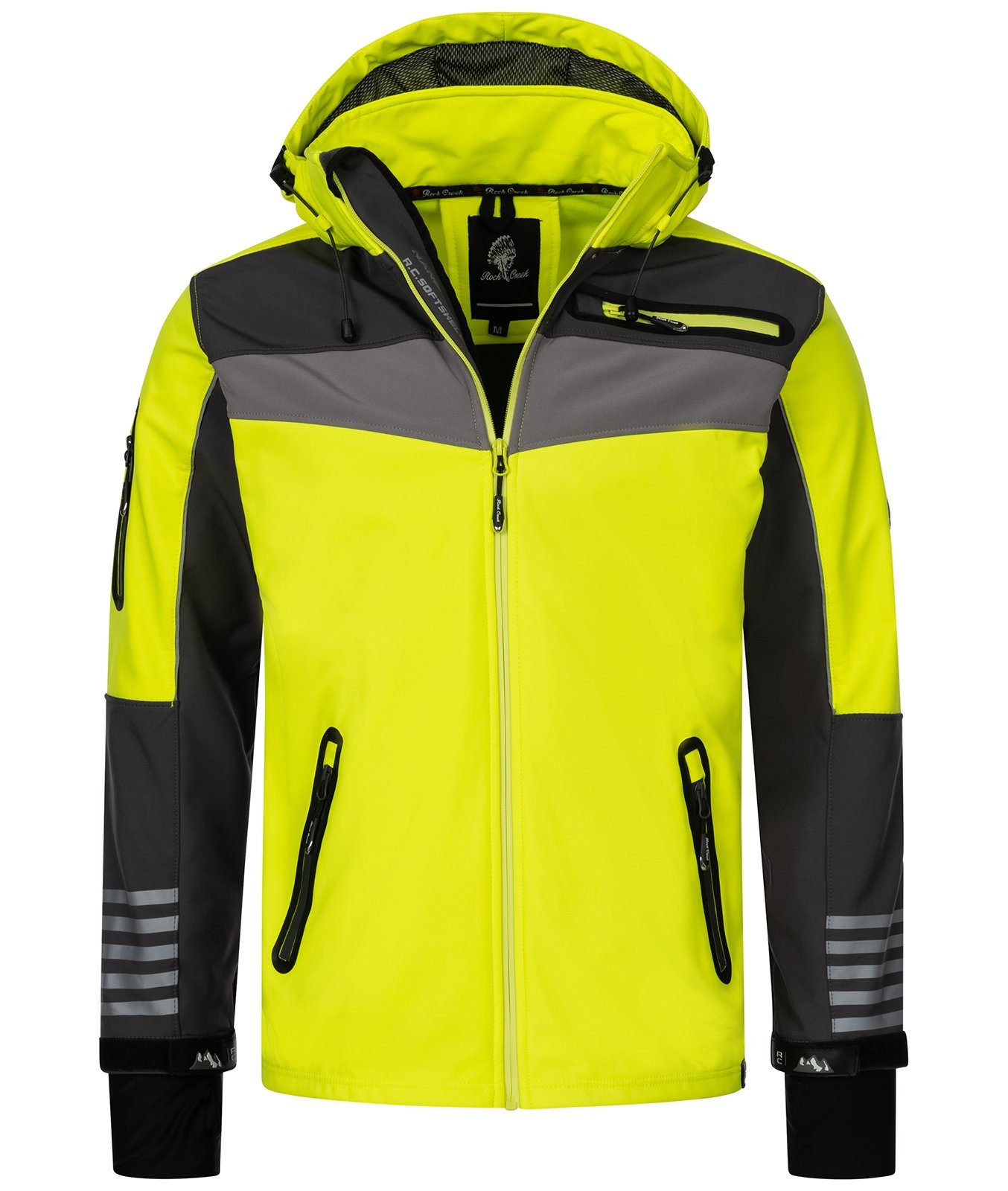 Rock Creek Softshelljacke Herren Softshelljacke Wanderjacke günstig online kaufen