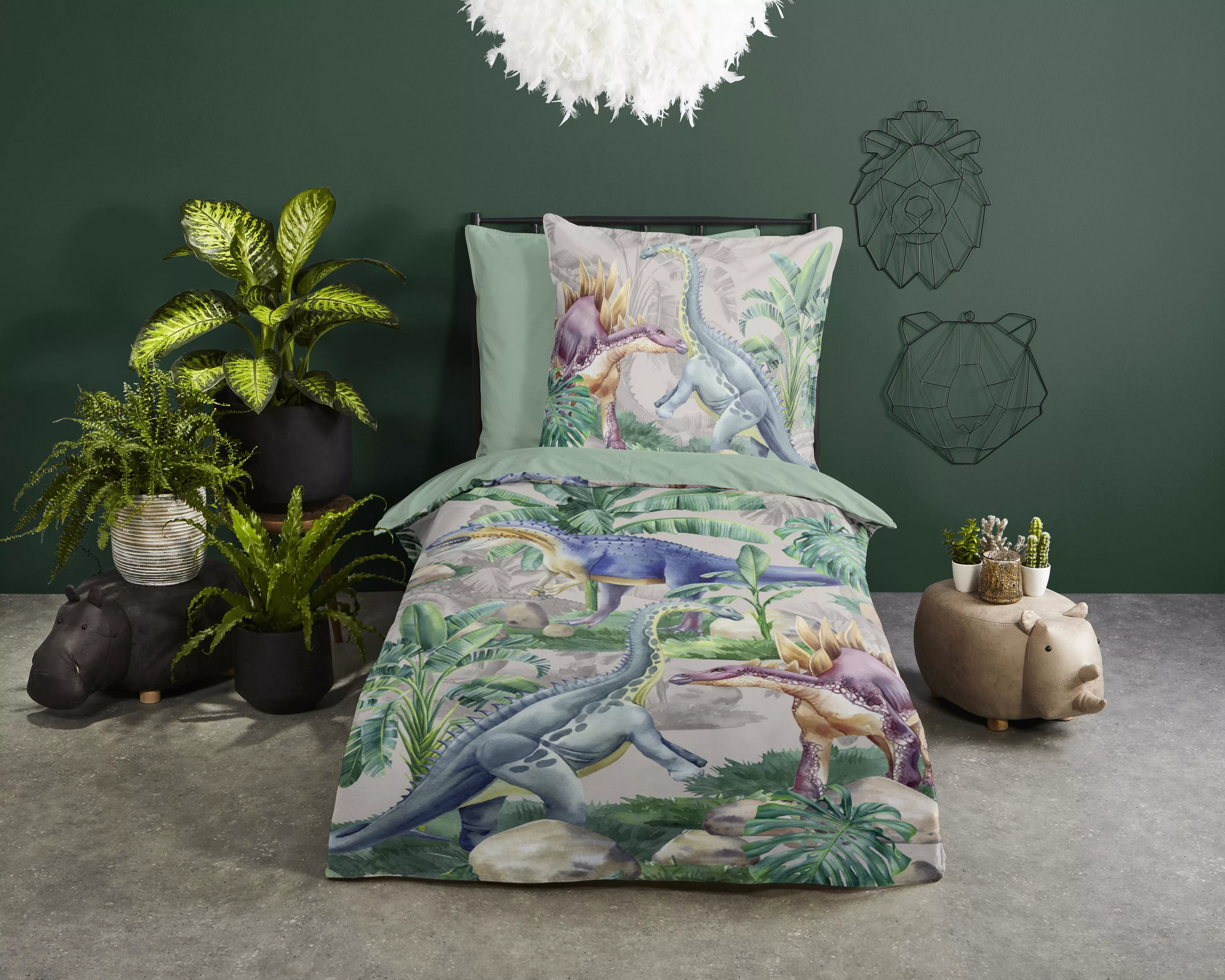 good morning Kinderbettwäsche »Century«, Baumwolle, 135x200, Reißverschluss günstig online kaufen