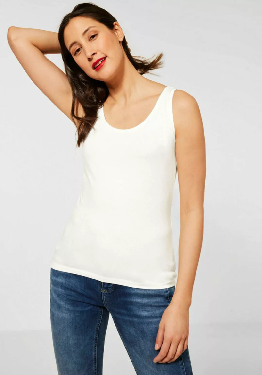 STREET ONE Tanktop Style Anni mit Stretch günstig online kaufen