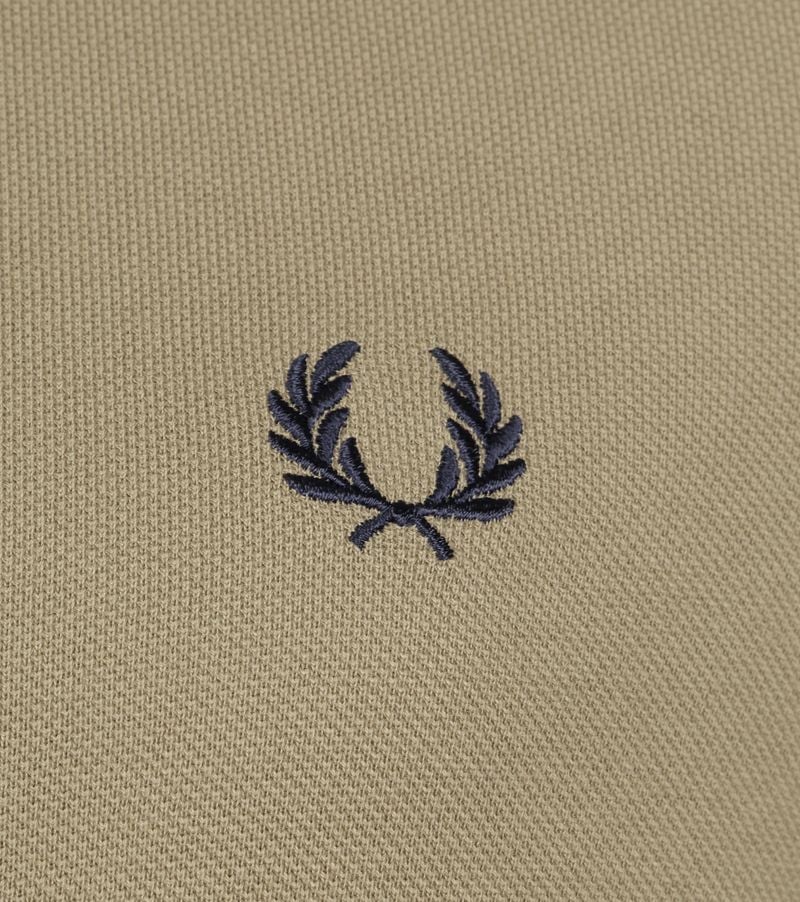 Fred Perry Polo Shirt Twin Tipped M3600 Hell Braun - Größe S günstig online kaufen