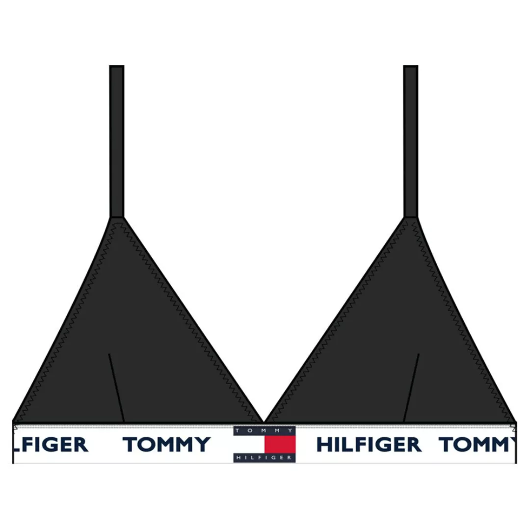 Tommy Hilfiger Underwear Gepolsterter Triangel-bh L Black günstig online kaufen