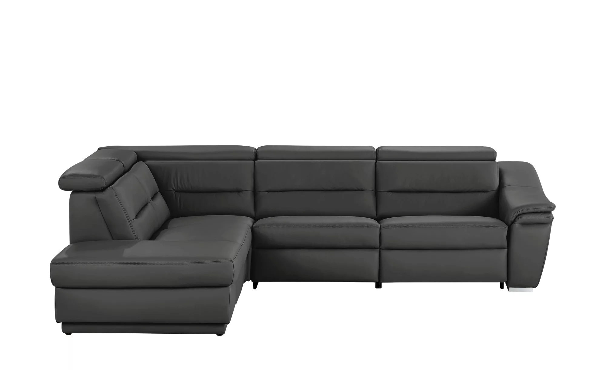 meinSofa Ecksofa  Ivonne - schwarz - 84 cm - Polstermöbel > Sofas > Ecksofa günstig online kaufen