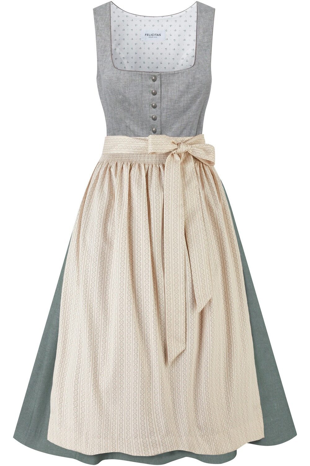 FELICITAS Dirndl Midi-Dirndl Dorothea günstig online kaufen