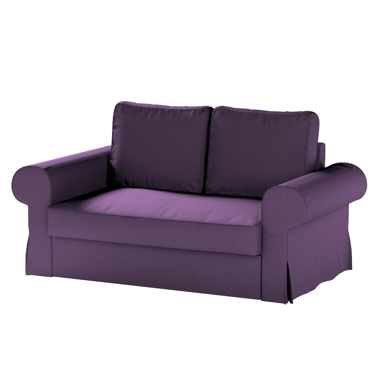 Bezug für Backabro 2-Sitzer Sofa ausklappbar, violett, Bezug für Backabro 2 günstig online kaufen