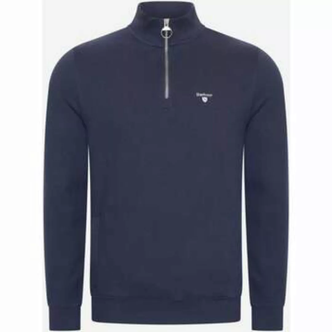 Barbour  Pullover Beckhill Sweatshirt mit halbem Reißverschluss – Marinebla günstig online kaufen