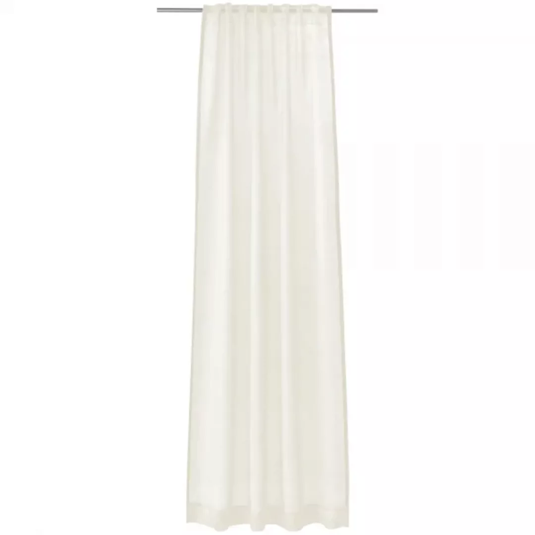 JOOP! Vorhang Gardine Glare - verdecktes Schlaufenband - Farbe: Weiß - 001 günstig online kaufen