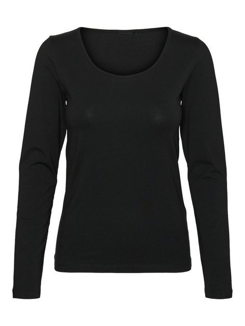 Vero Moda Langarmshirt VMLULU LS U-NECK TOP JRS GA NOOS günstig online kaufen