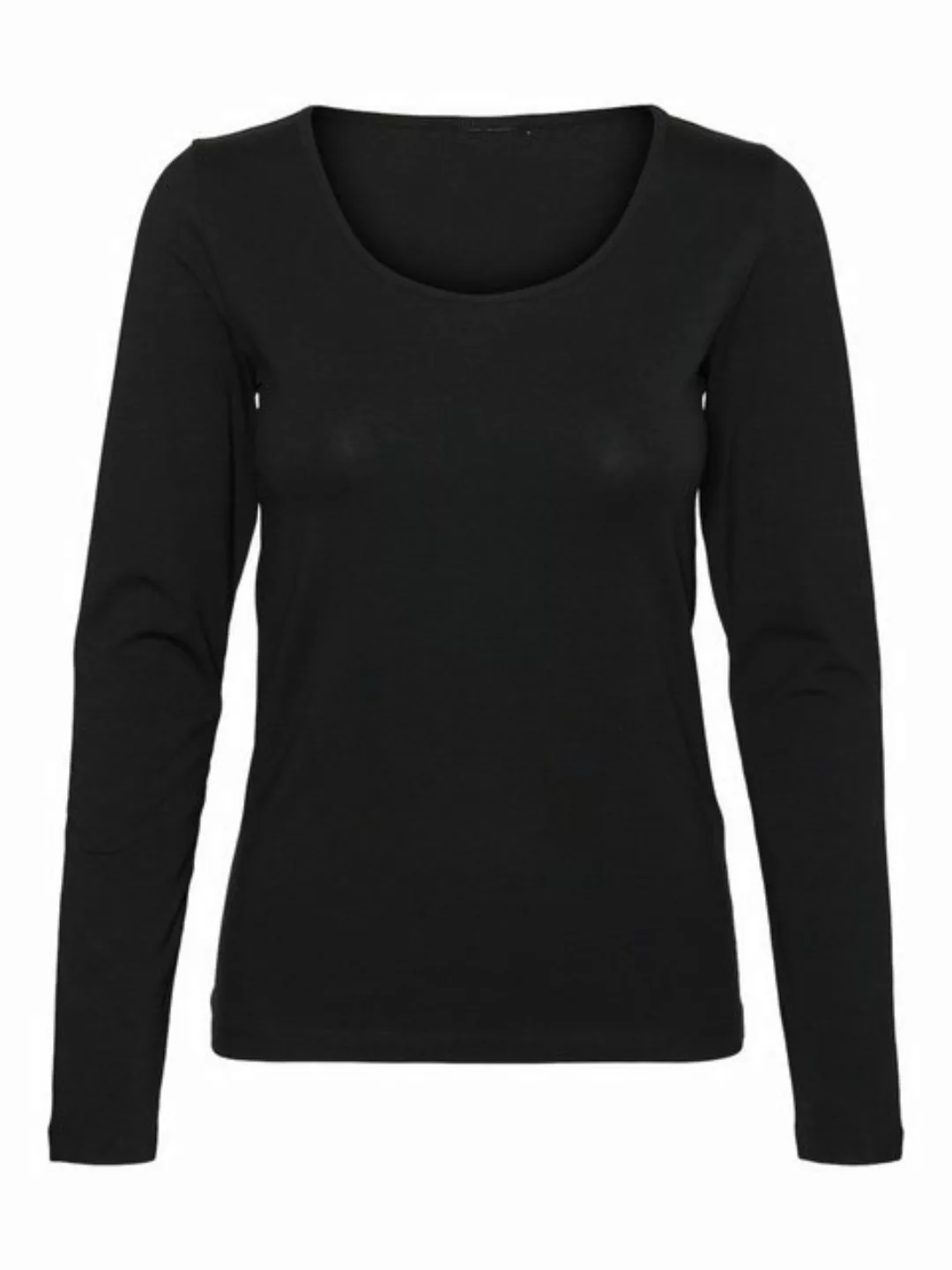 Vero Moda Langarmshirt VMLULU LS U-NECK TOP JRS GA NOOS günstig online kaufen