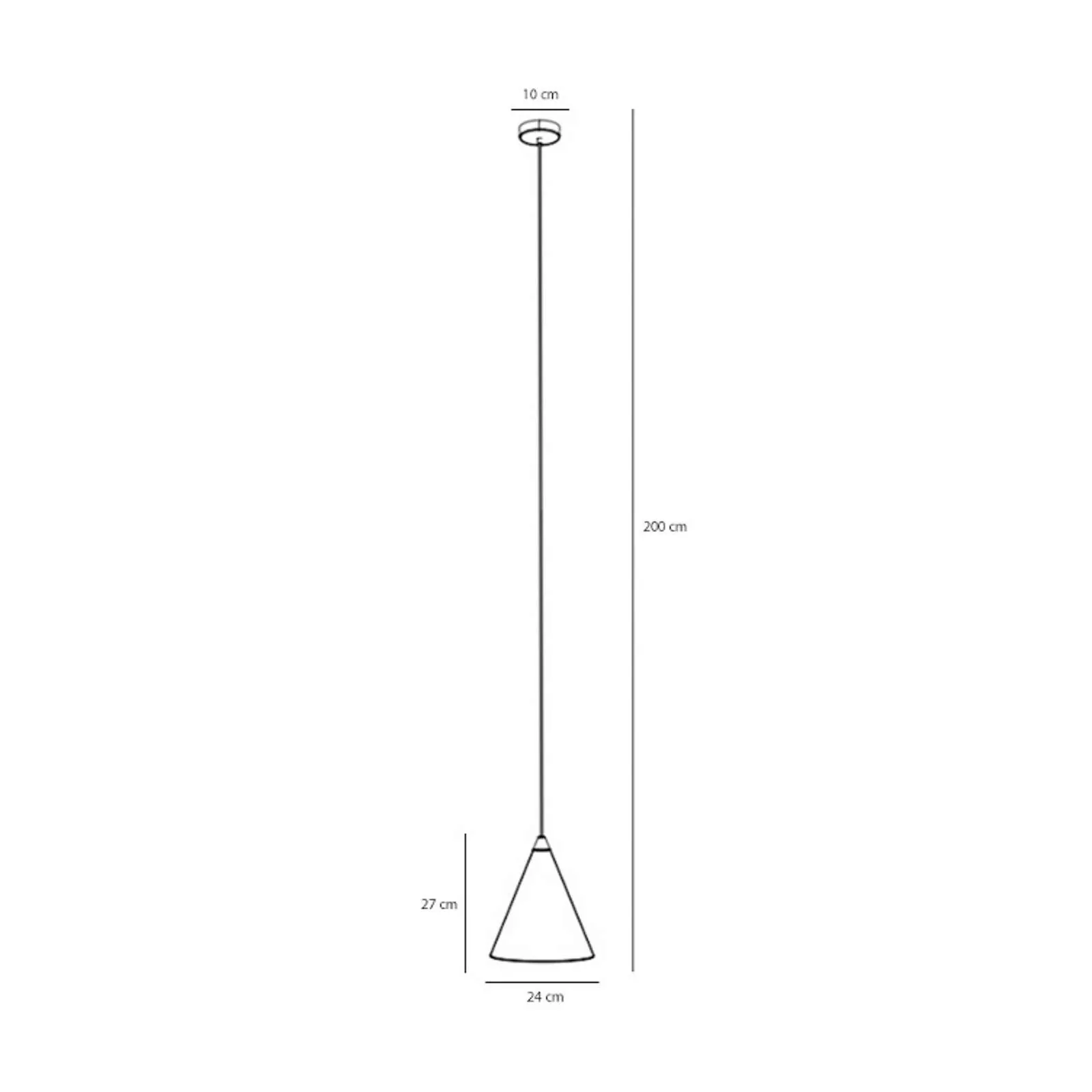 Hängeleuchte Form, weinrot, Metall, Ø 24 cm, Kegel, E27 günstig online kaufen