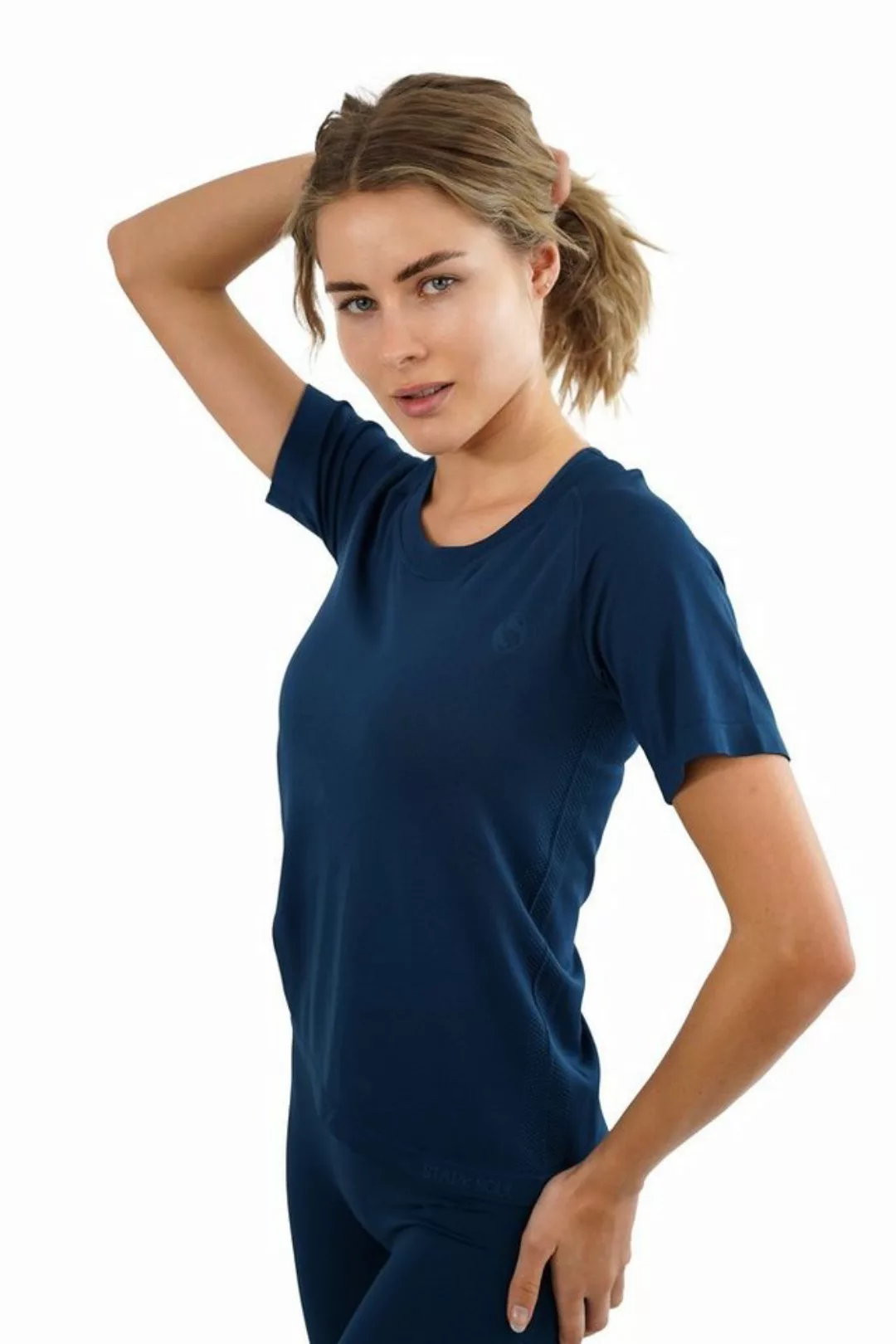 Stark Soul® T-Shirt Damen Sportshirt Kurzarm RACER Sport Shirts Seamless mi günstig online kaufen