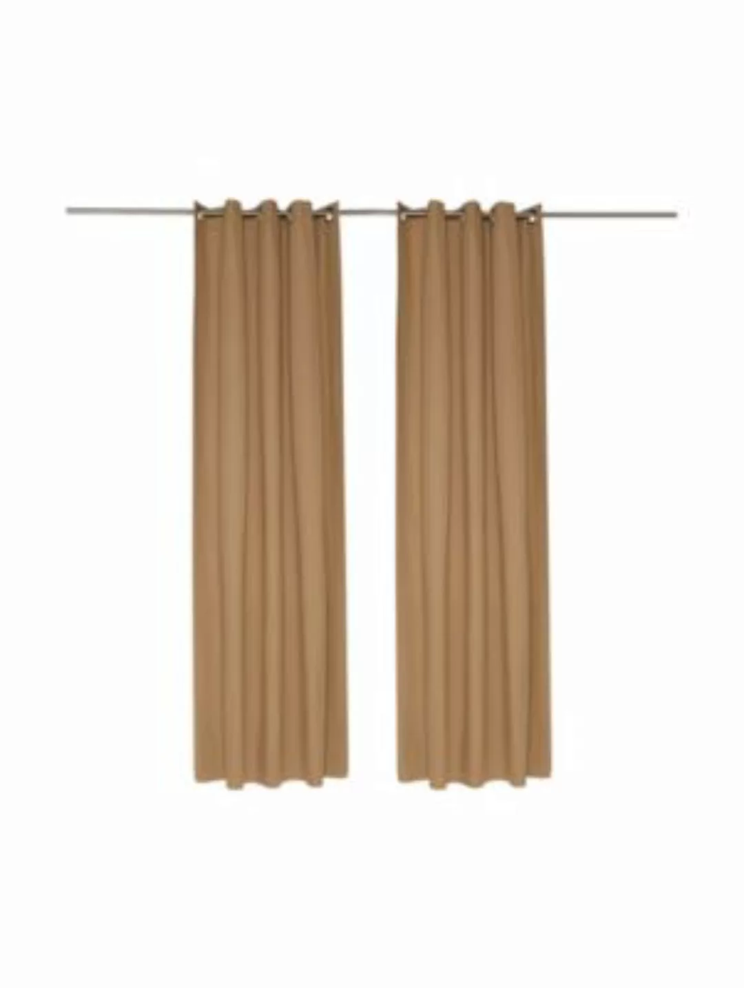 Ösenschal Dove • 140 x 245cm • UNI Design • 100% Baumwolle - sekt günstig online kaufen