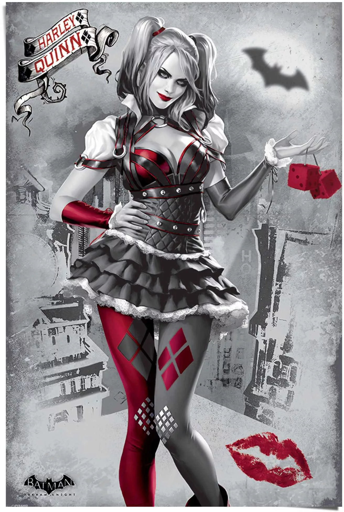 Reinders Poster "Batman Harley Quinn", (1 St.) günstig online kaufen