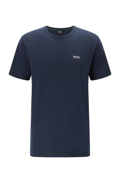 BOSS Kurzarmshirt Hugo Boss Herren T-Shirt mit Logo Print auf der Brust und günstig online kaufen