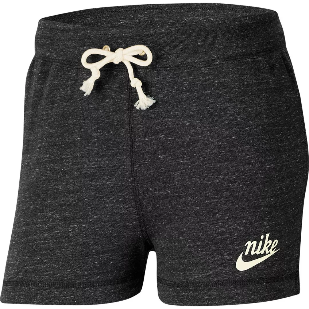 Nike Sportswear Gym Vintage Shorts Hosen S Black / Sail günstig online kaufen