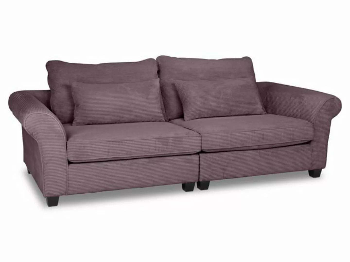 SANSIBAR Living Sofa Megasofa SANSIBAR SANDE BHT 264x70x111 cm lila Bigsofa günstig online kaufen