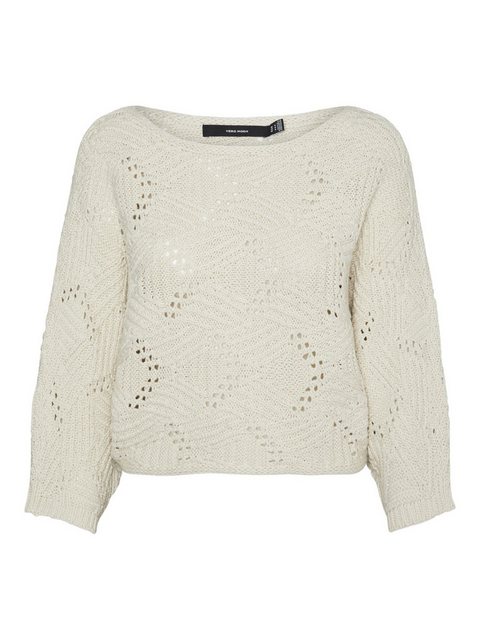 Vero Moda Strickpullover VMGIGI 3/4 BOATNECK PULLOVER NOOS günstig online kaufen