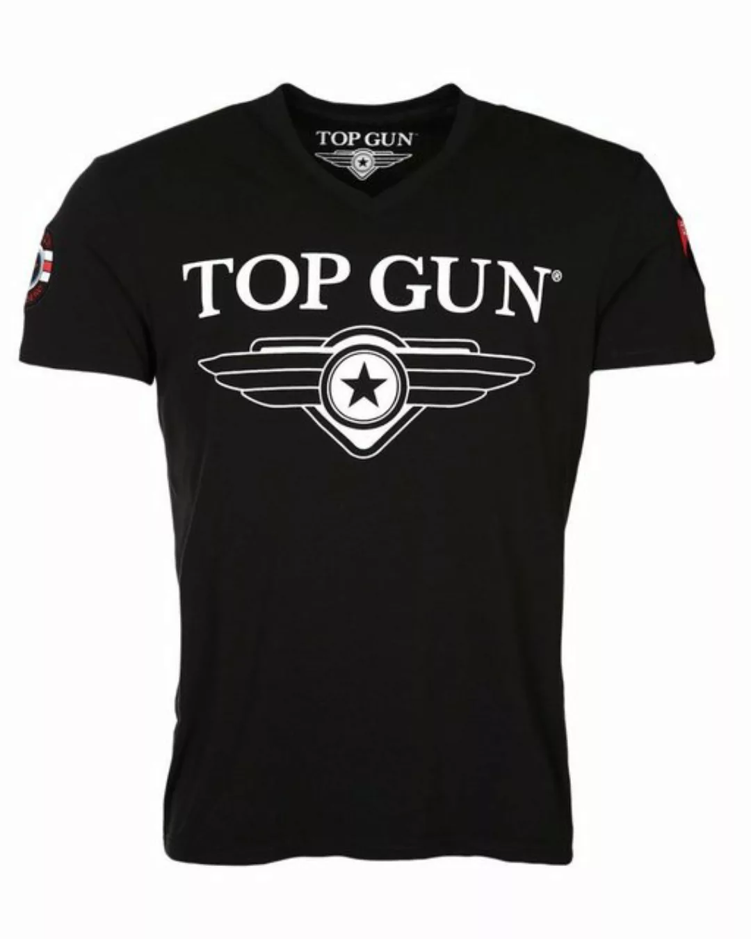 TOP GUN T-Shirt Hyper mit Patches (1-tlg) günstig online kaufen