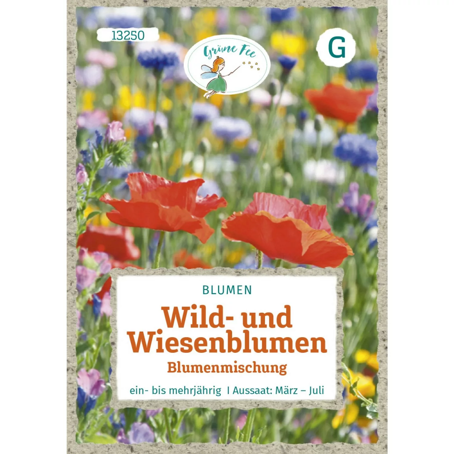 Grüne Fee Wild- Und Wiesenblumen Blumenmischung Ohne Gräser Saatgut günstig online kaufen