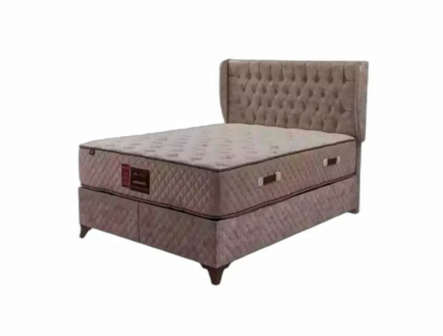 Xlmoebel Bett Chesterfield Schlafmöbel für das Schlafzimmer mit Matratze (1 günstig online kaufen