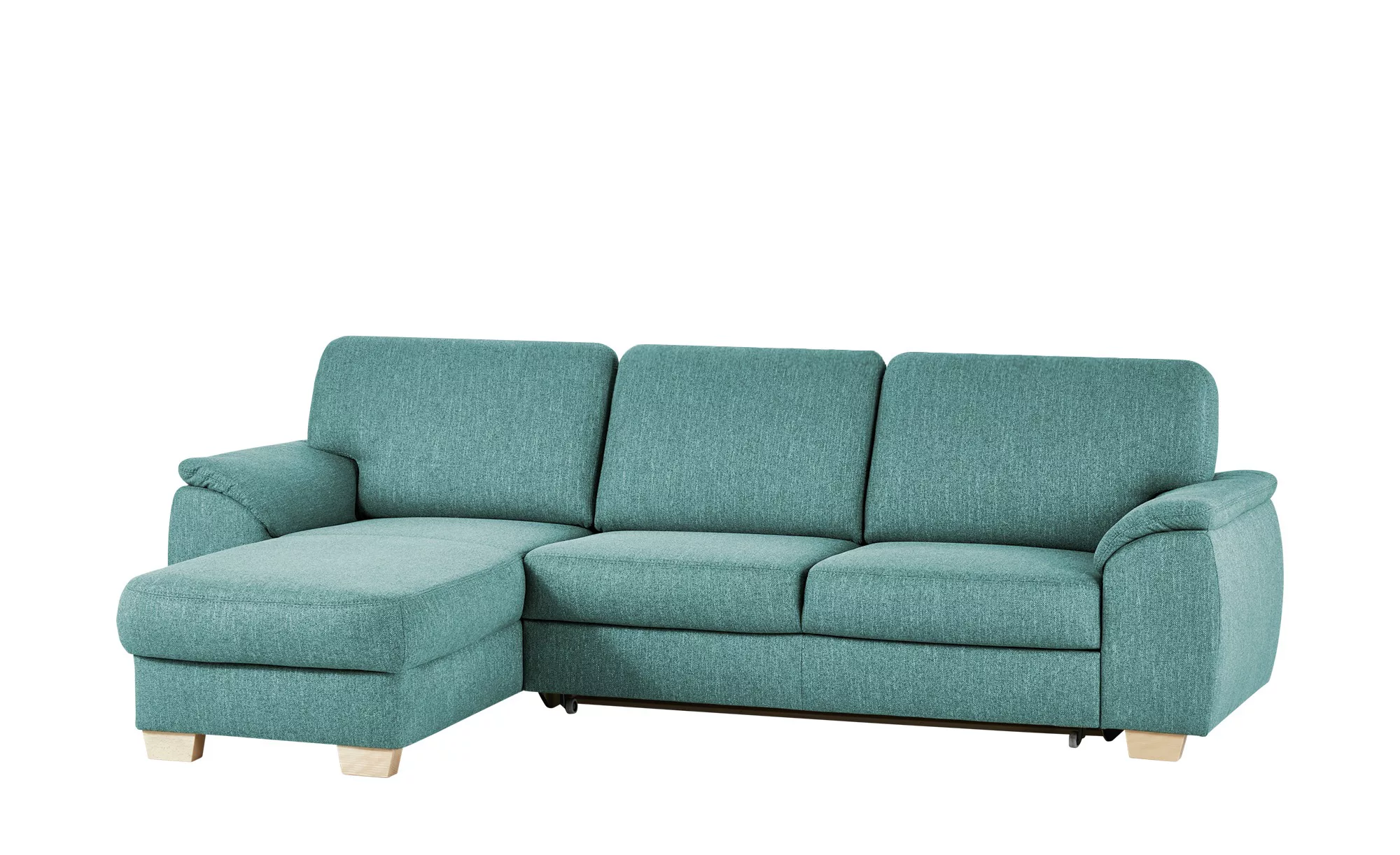 smart Ecksofa  Valencia ¦ blau ¦ Maße (cm): B: 281 H: 90 T: 173.0 Polstermö günstig online kaufen