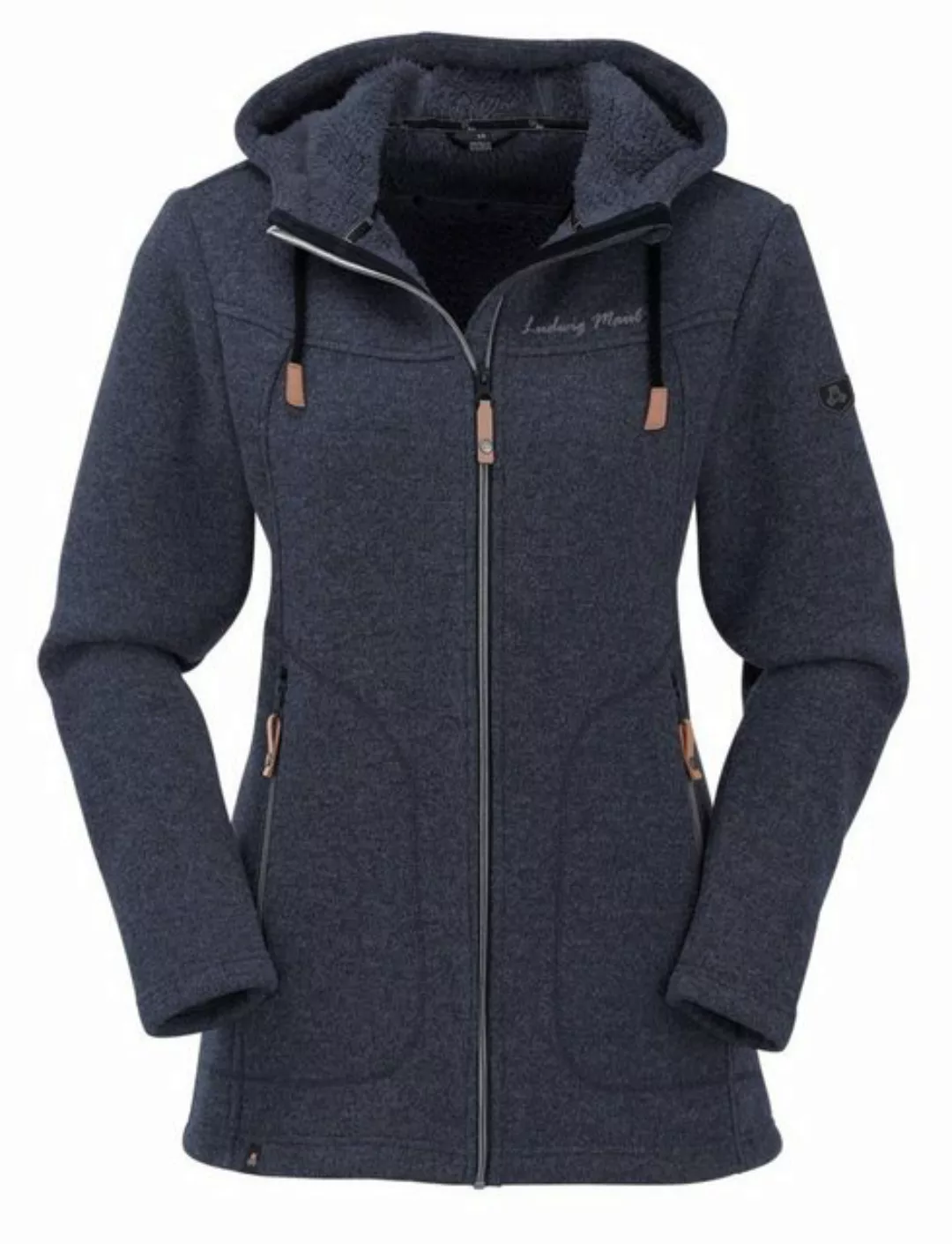 Maul Sport® Strickfleecejacke Maul Sports Damen Wilde Kaiserin Strickfleece günstig online kaufen