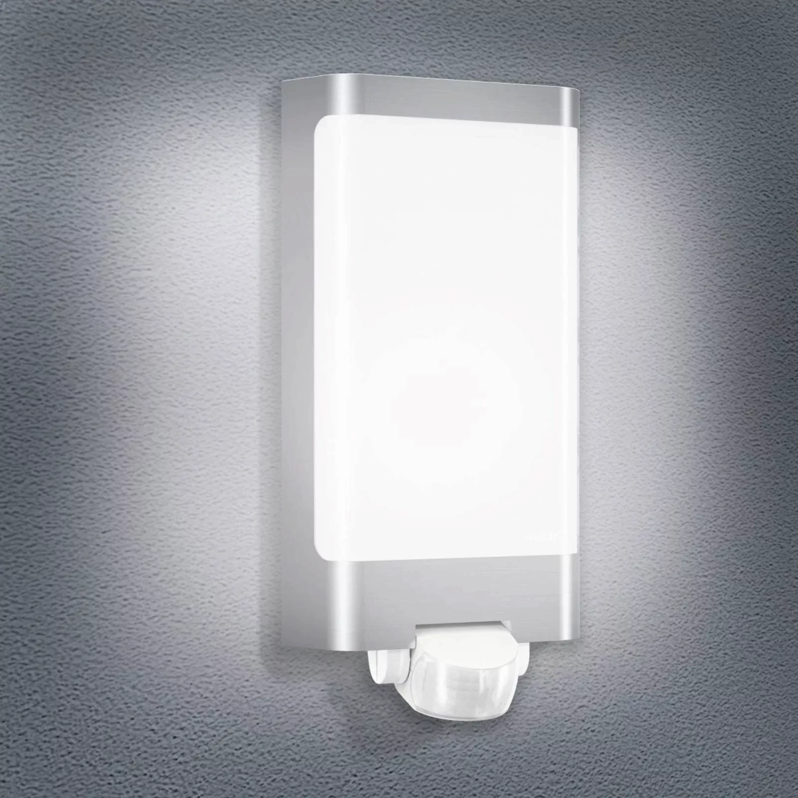 STEINEL L 240 S LED-Wandleuchte Sensor, edelstahl günstig online kaufen