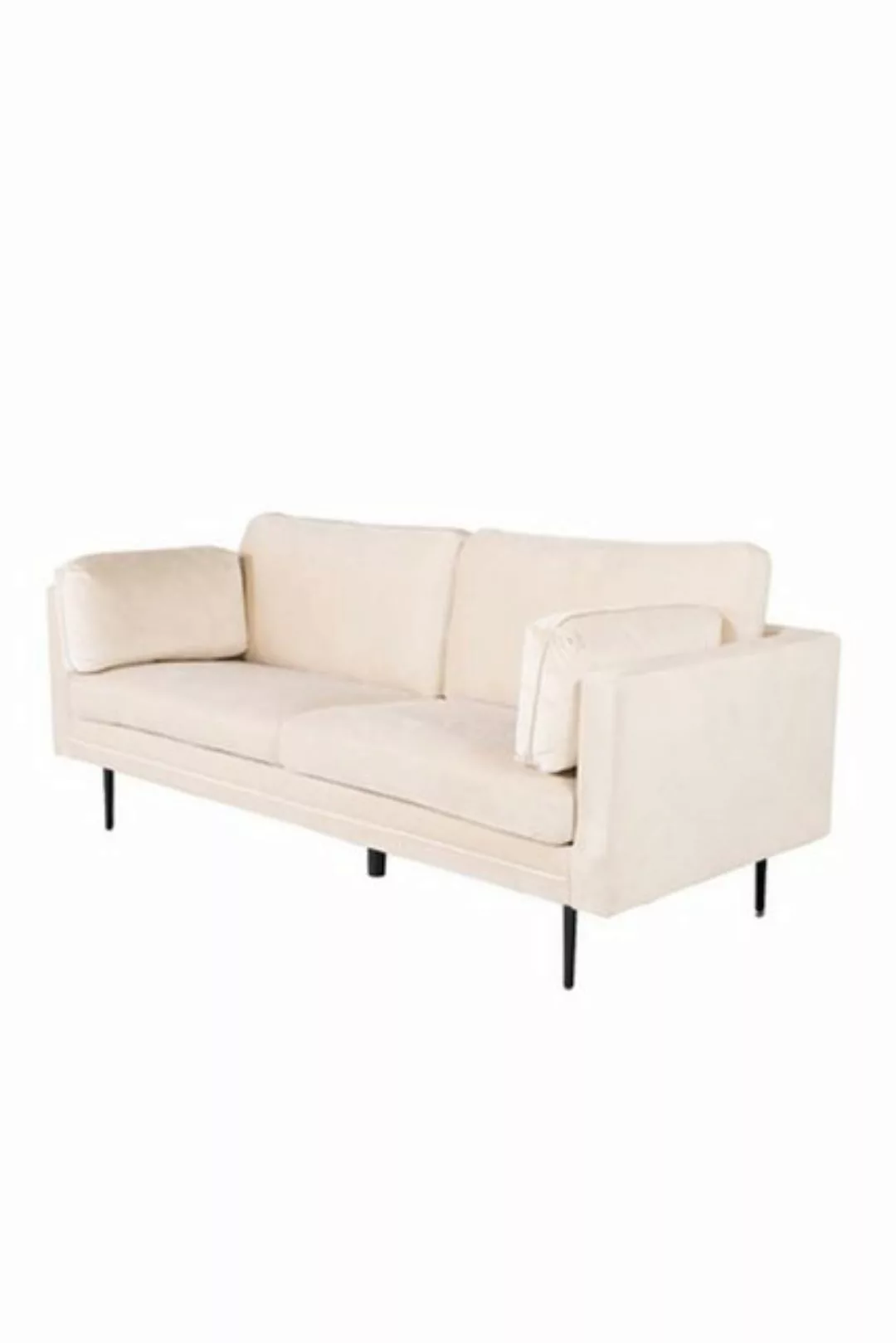 ebuy24 Sofa Boom Sofa 3 Personen Velour beige. günstig online kaufen
