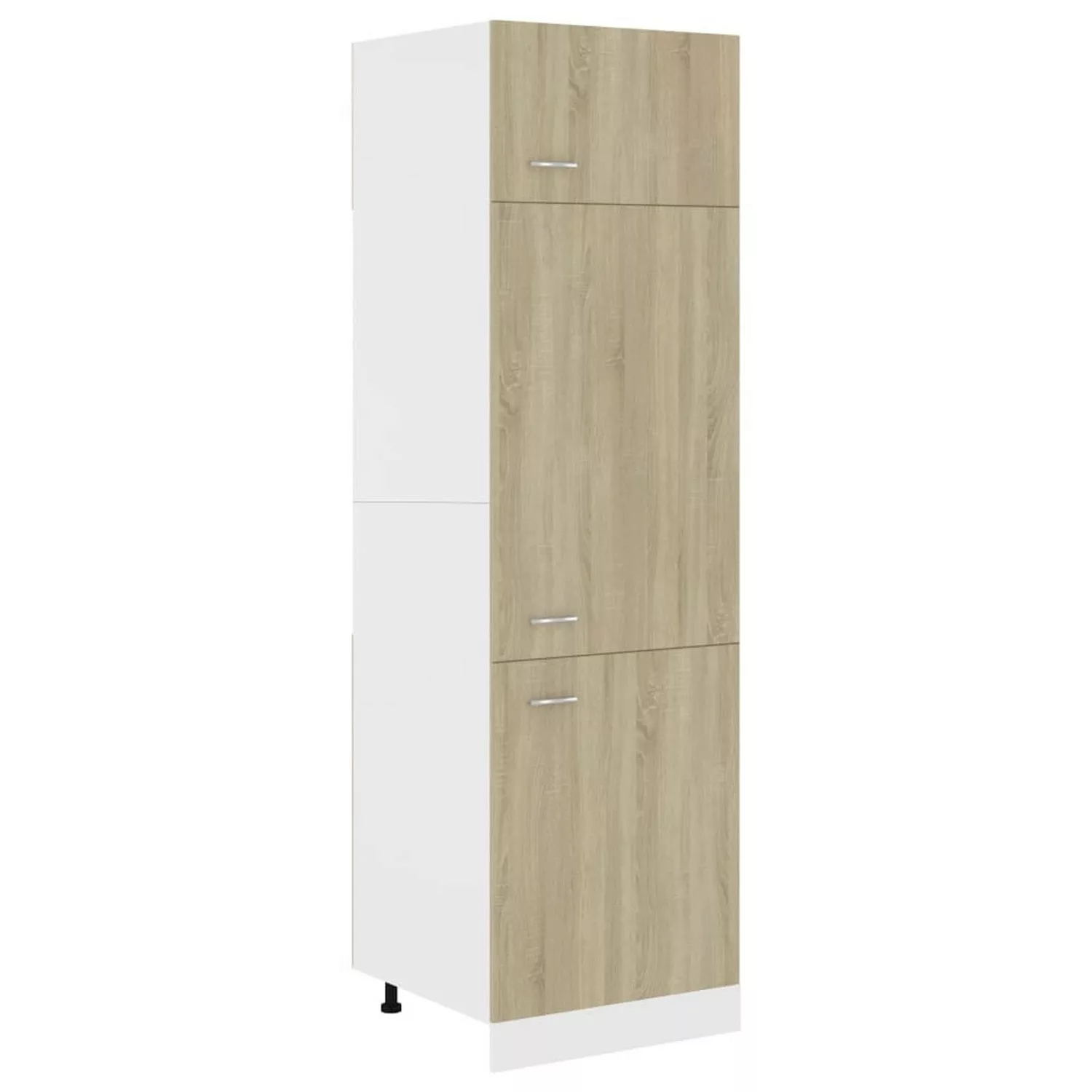 vidaXL Unterschrank Kühlumbauschrank Sonoma-Eiche 60x57x207 cm günstig online kaufen
