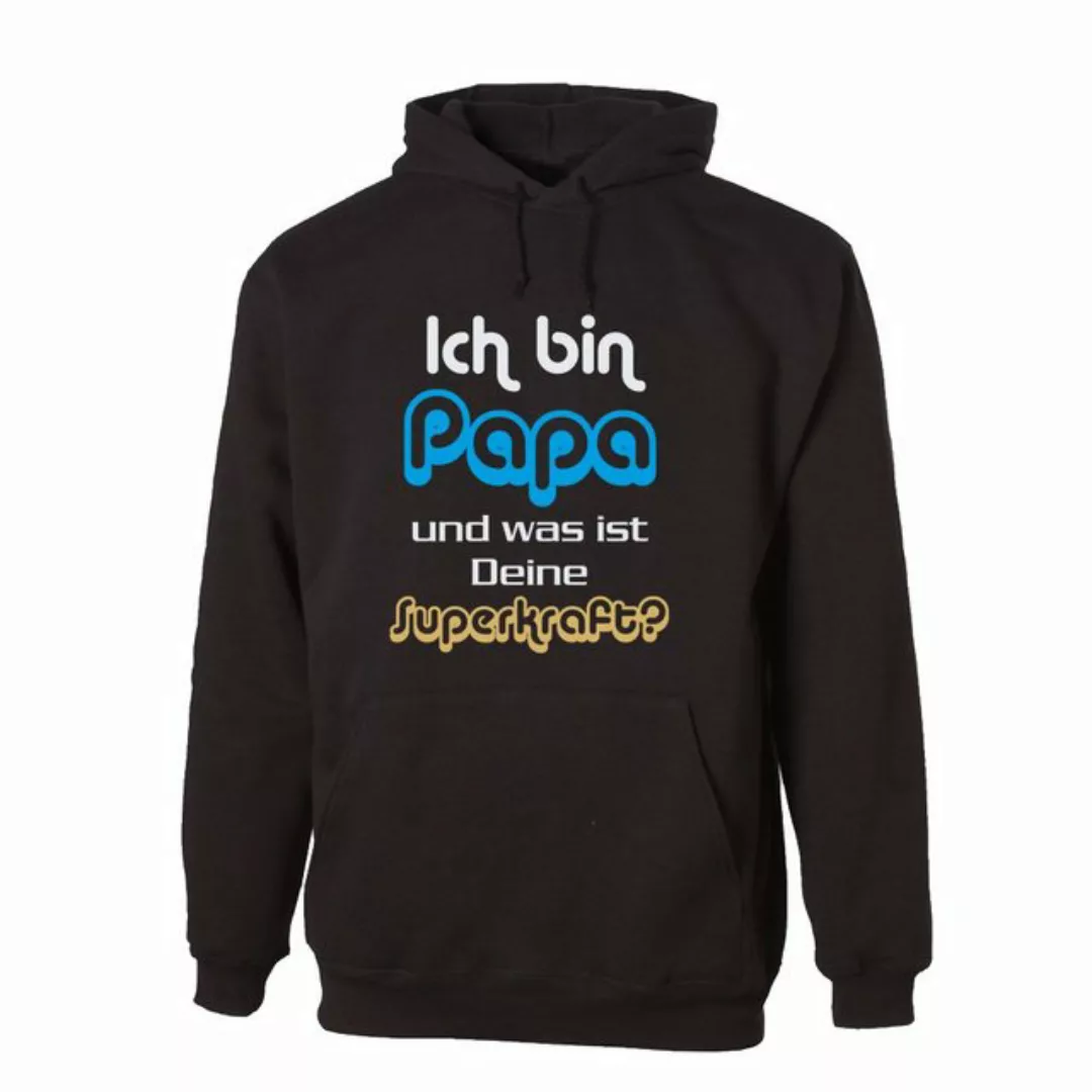 G-graphics Hoodie Ich bin Papa und was ist deine Superkraft? Unisex, mit Fr günstig online kaufen