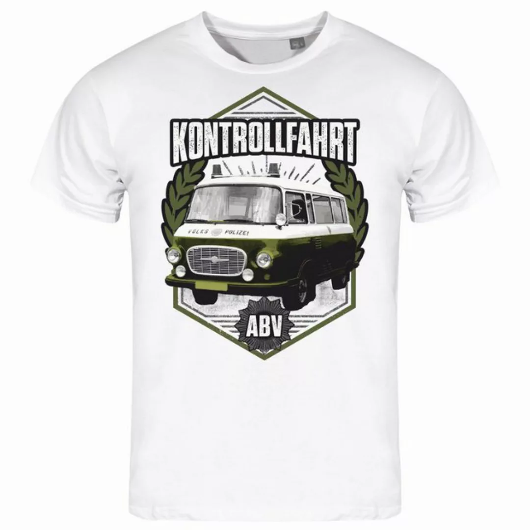 deinshirt Print-Shirt Herren T-Shirt Kontrollfahrt Funshirt mit Motiv günstig online kaufen