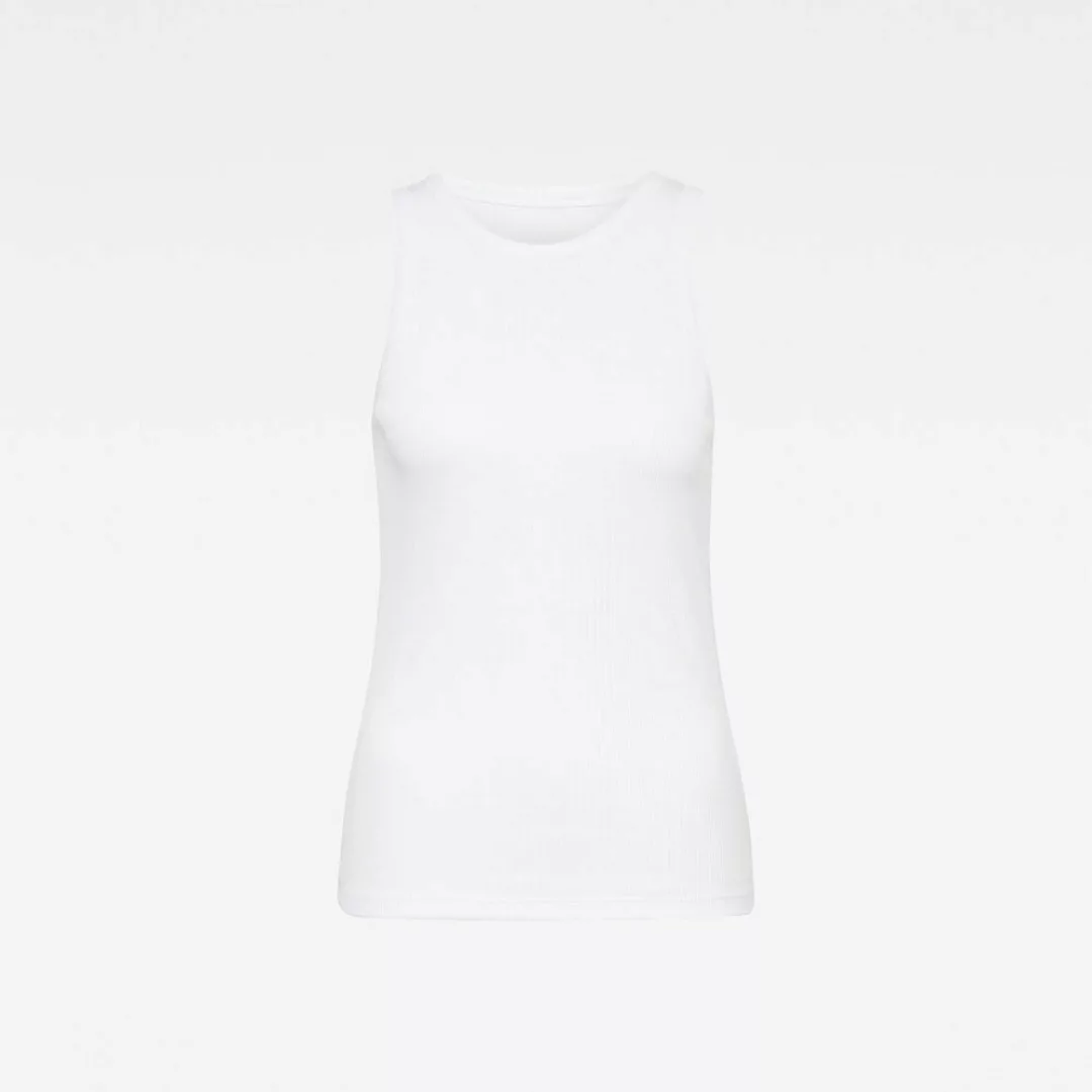 G-star Engineered Rib Ärmelloses T-shirt 2XL White günstig online kaufen