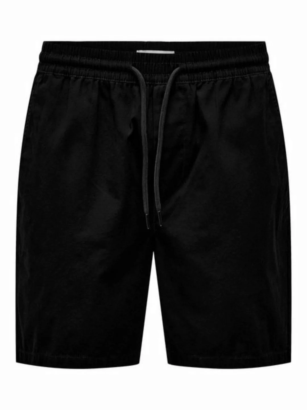 ONLY & SONS Sweatshorts Shorts Bermuda Pants Sommer Hose 7318 in Schwarz günstig online kaufen