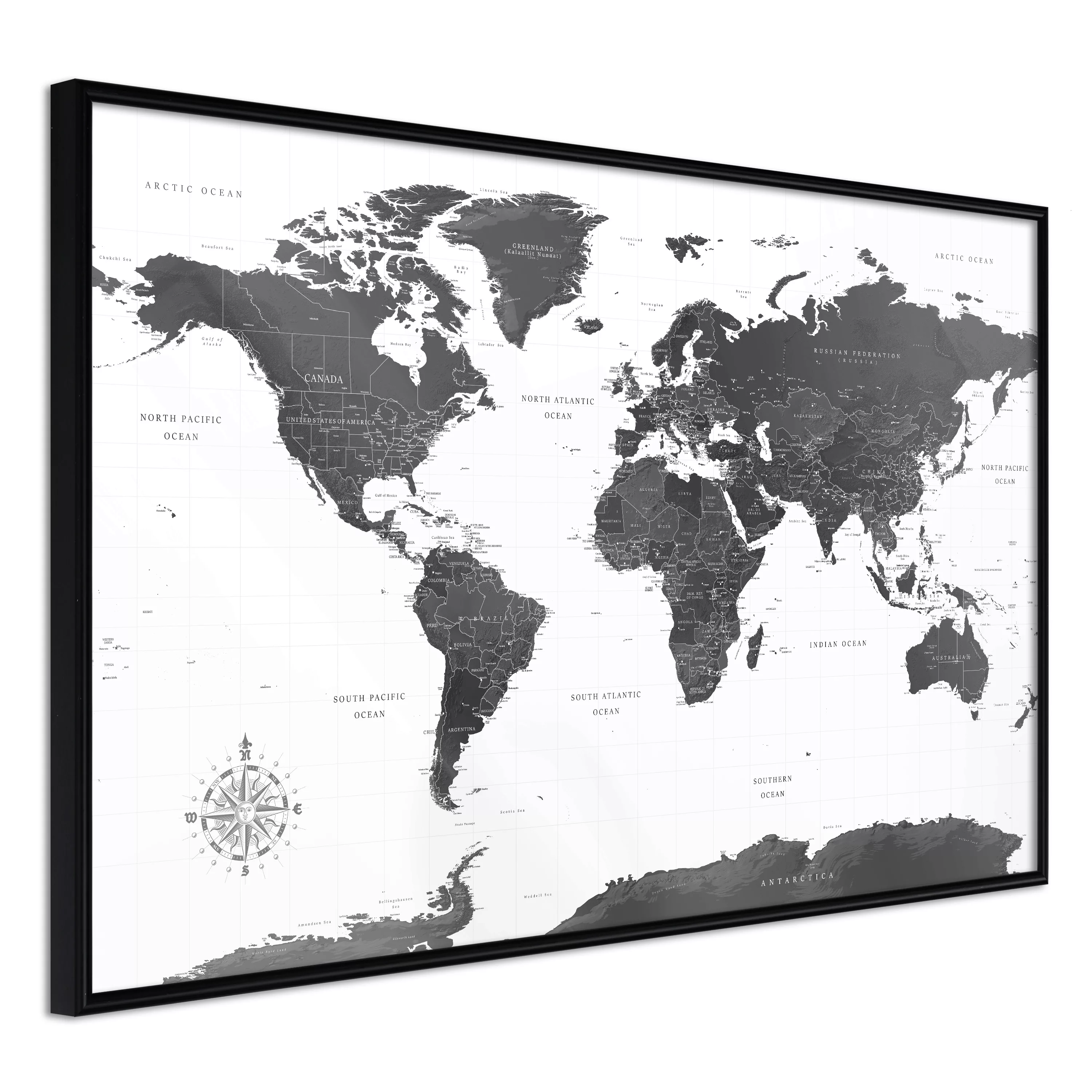 Poster - The World In Black And White günstig online kaufen
