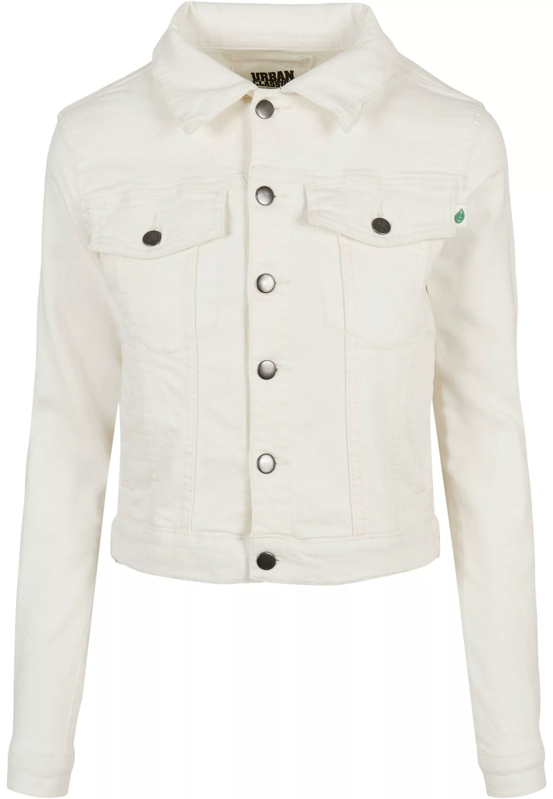 URBAN CLASSICS Jeansjacke "Urban Classics Damen Ladies Organic Denim Jacket günstig online kaufen