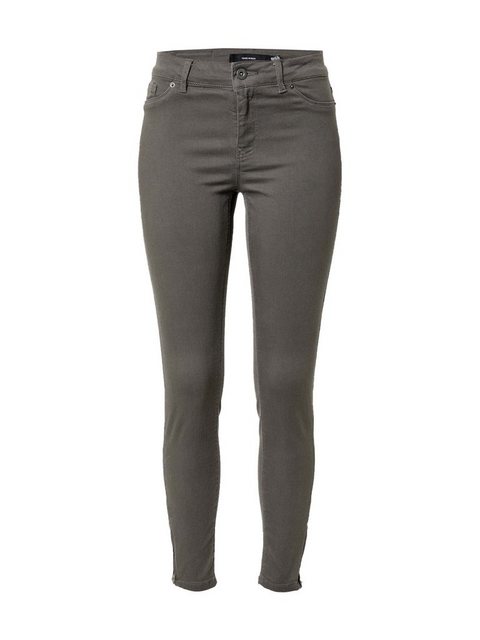 VERO MODA Vmhotseven Knöchellange Normal Waist Slim Fit Jeans Damen Grau günstig online kaufen
